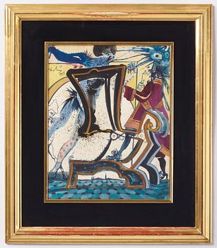 Salvador Dalí, Kejsarens nya kläder ur Hans Christian Andersens saga.