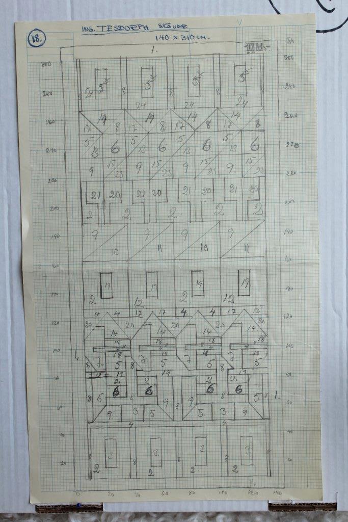 Agda Österberg, MATTA, rölakan, osignerad, ca 209 x 135,5 cm, tillskriven Agda Österberg.