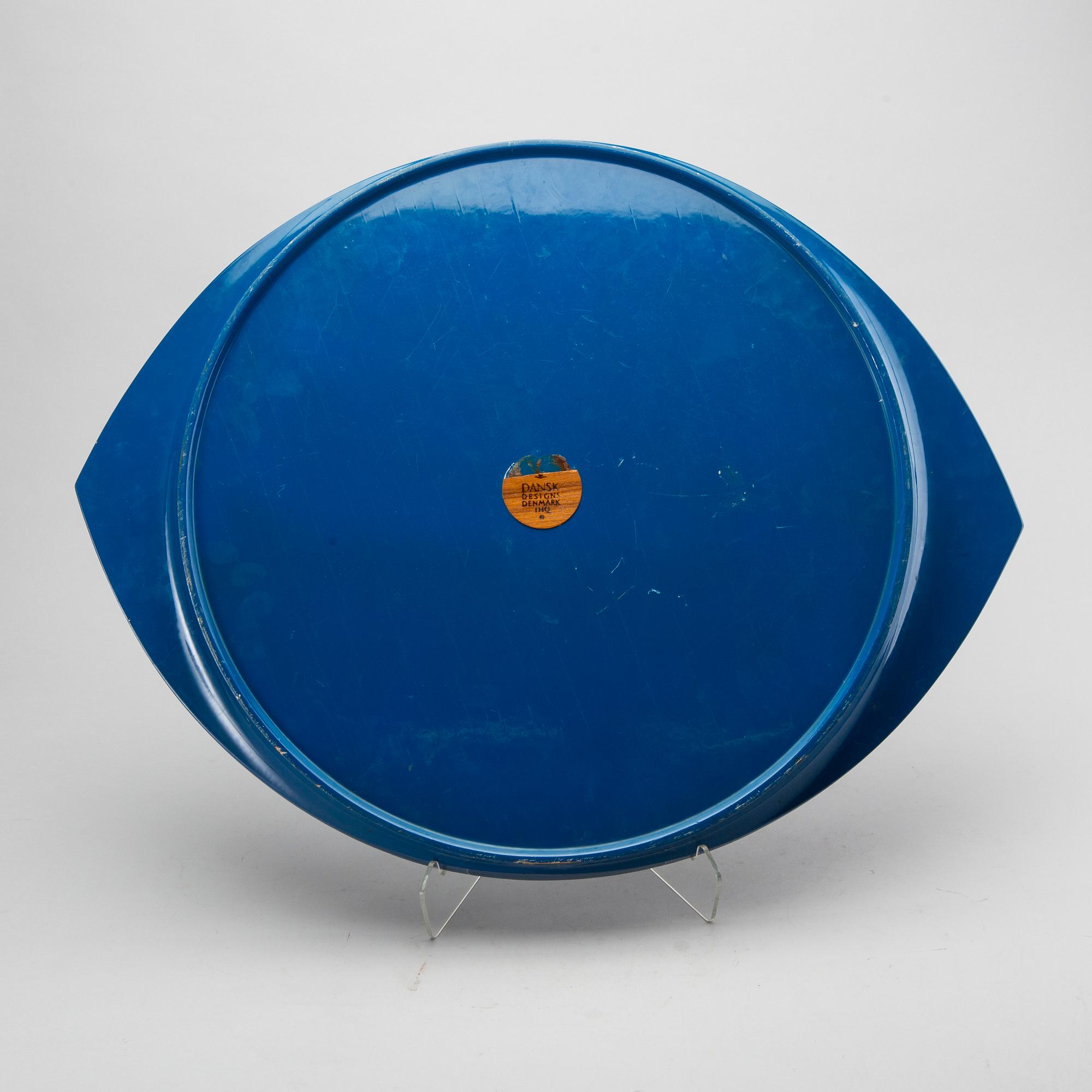 JENS QUISTGAARD,a laquered tray.