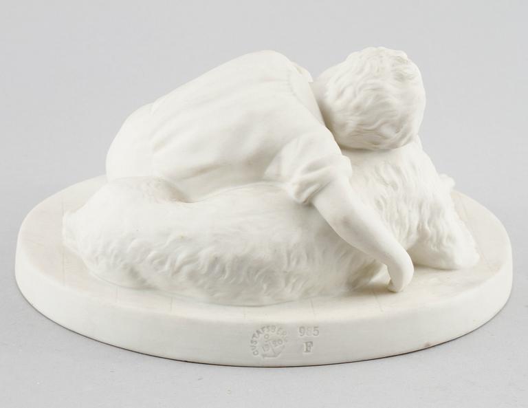 FIGURIN, parian, Gustafsberg, 1920.