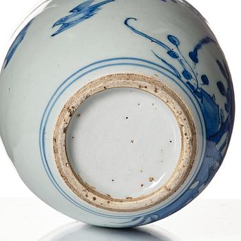 Kruka, porslin. Transition, 1600-tal.