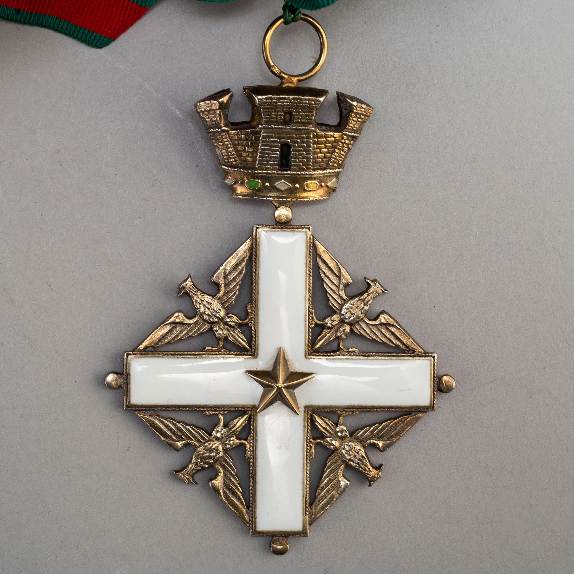 Order of Merit, Italian republic and Order of Merit Austrian republic.