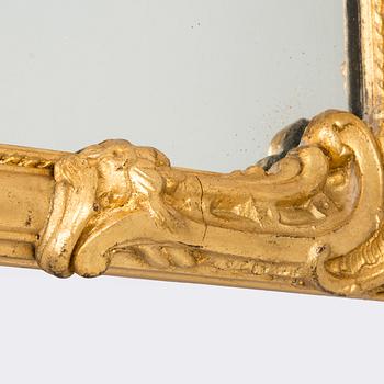 Spegel, nyrokoko, 1800-talets andra hälft.