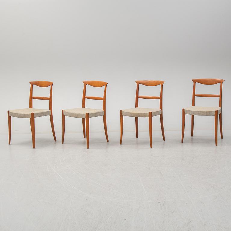 CARL-EWERT EKSTRÖM, 4 chairs, "Lärkan", Albin Johansson & Söner AB, 1960s.
