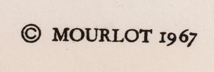 MARC CHAGALL, färglitografisk affisch.