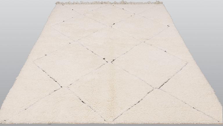 A moroccan carpet, ca 248 x 167 cm.