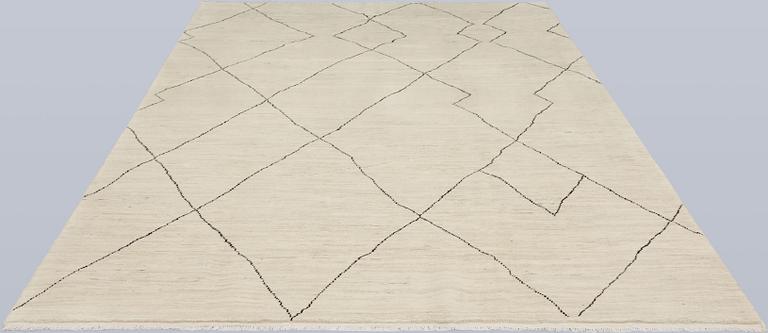 A Moroccan carpet, 293 x 200 cm.