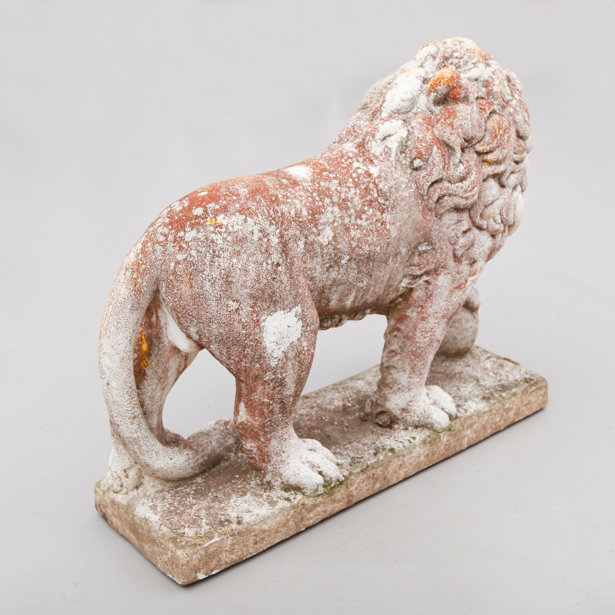 TRÄDGÅRDSSKULPTUR, gjutmassa, 1900-talets andra hälft.