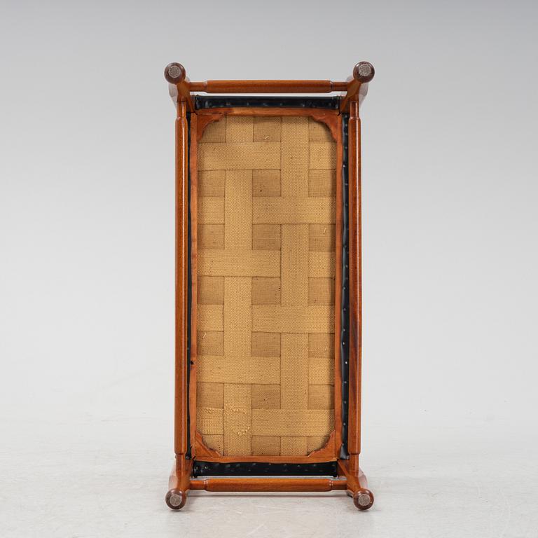 Josef Frank, a ’model 2009’ mahogany bench, Svenskt Tenn, Sweden probably 1960-70s.