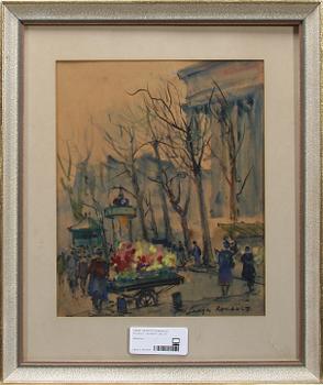 GEORGES-DOMINIQUE ROUAULT, blandteknik, sign.