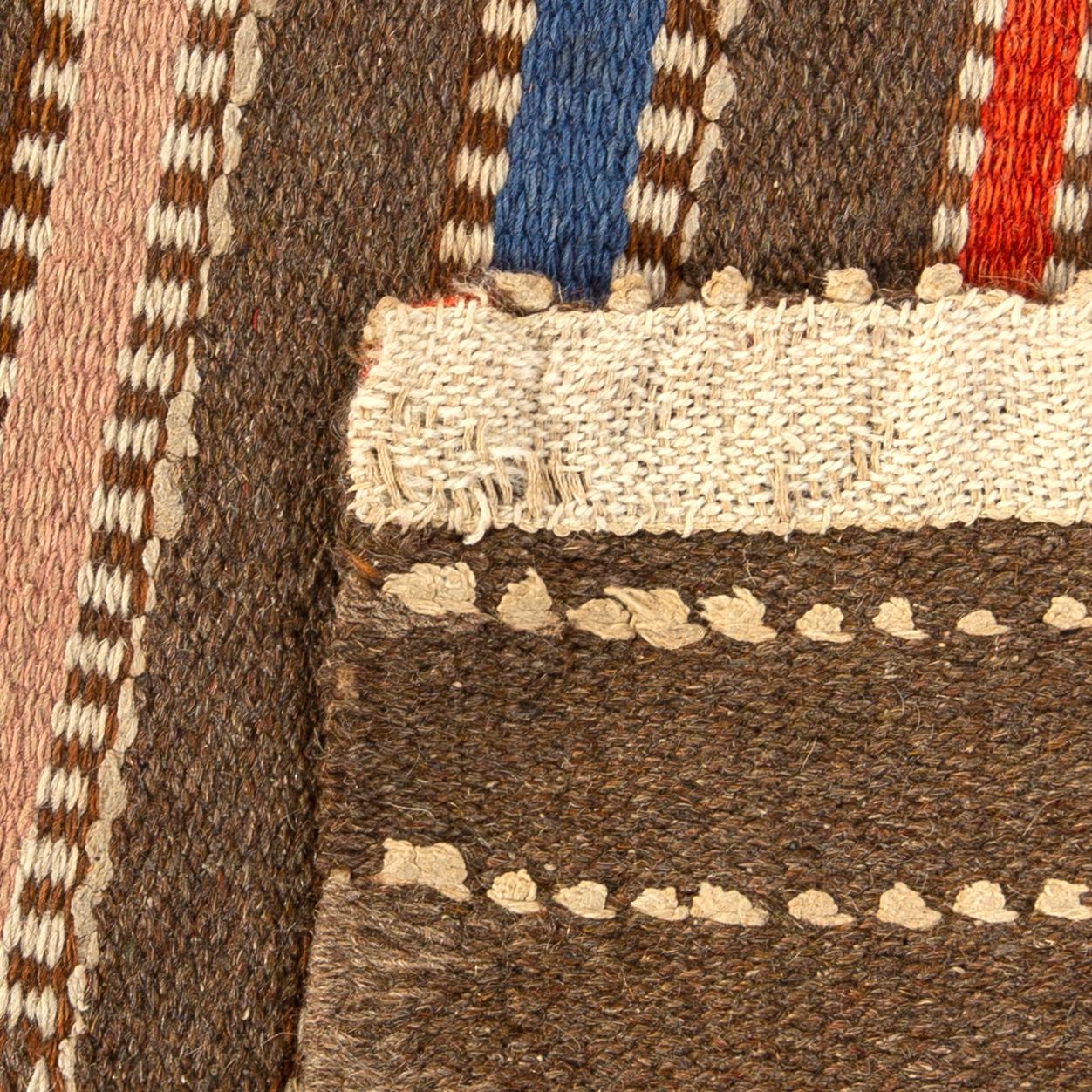 Märta Måås-Fjetterström, according to lable, A Swedish 1920s flat weave 122 x 74 cm.