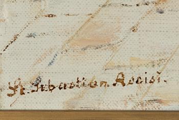 Frans Wilhelm Odelmark, "St Sebastian, Assisi".