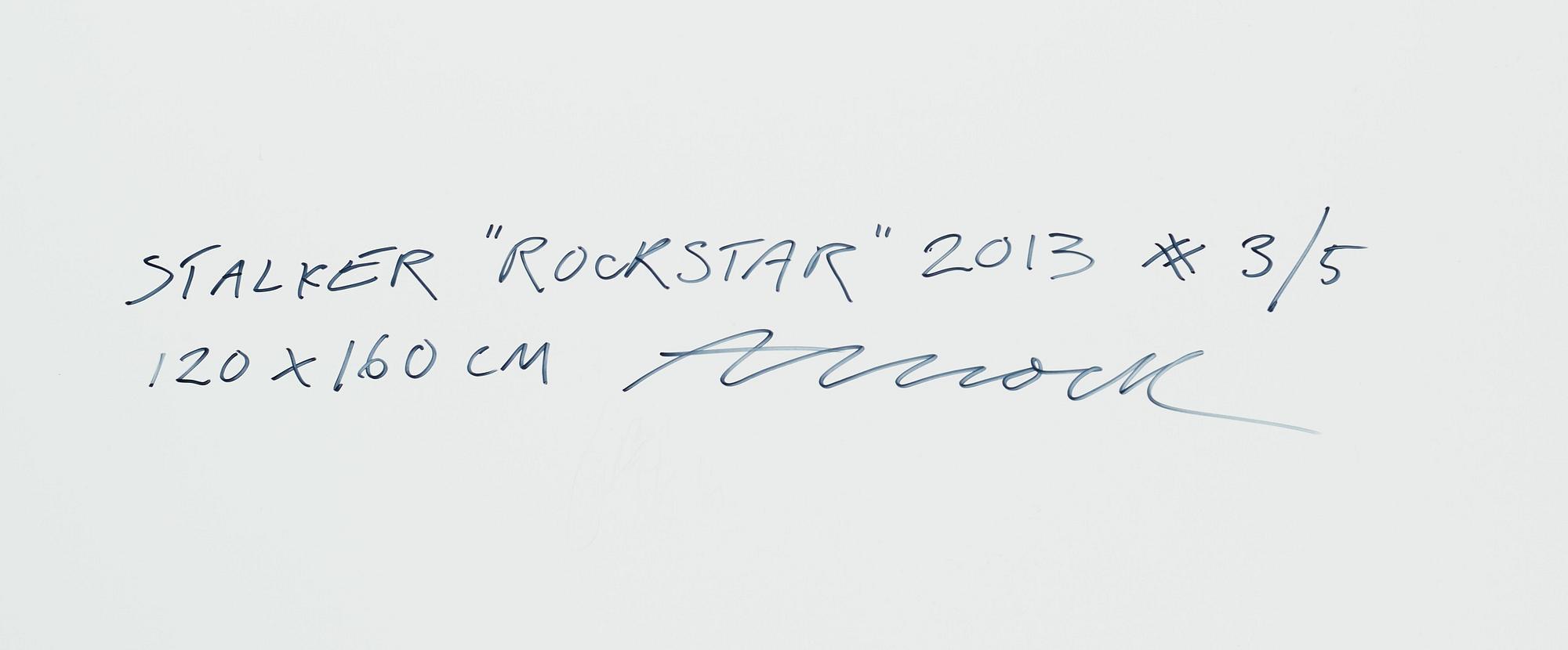 Andreas Kock, "Stalker (Rockstar)", 2013.
