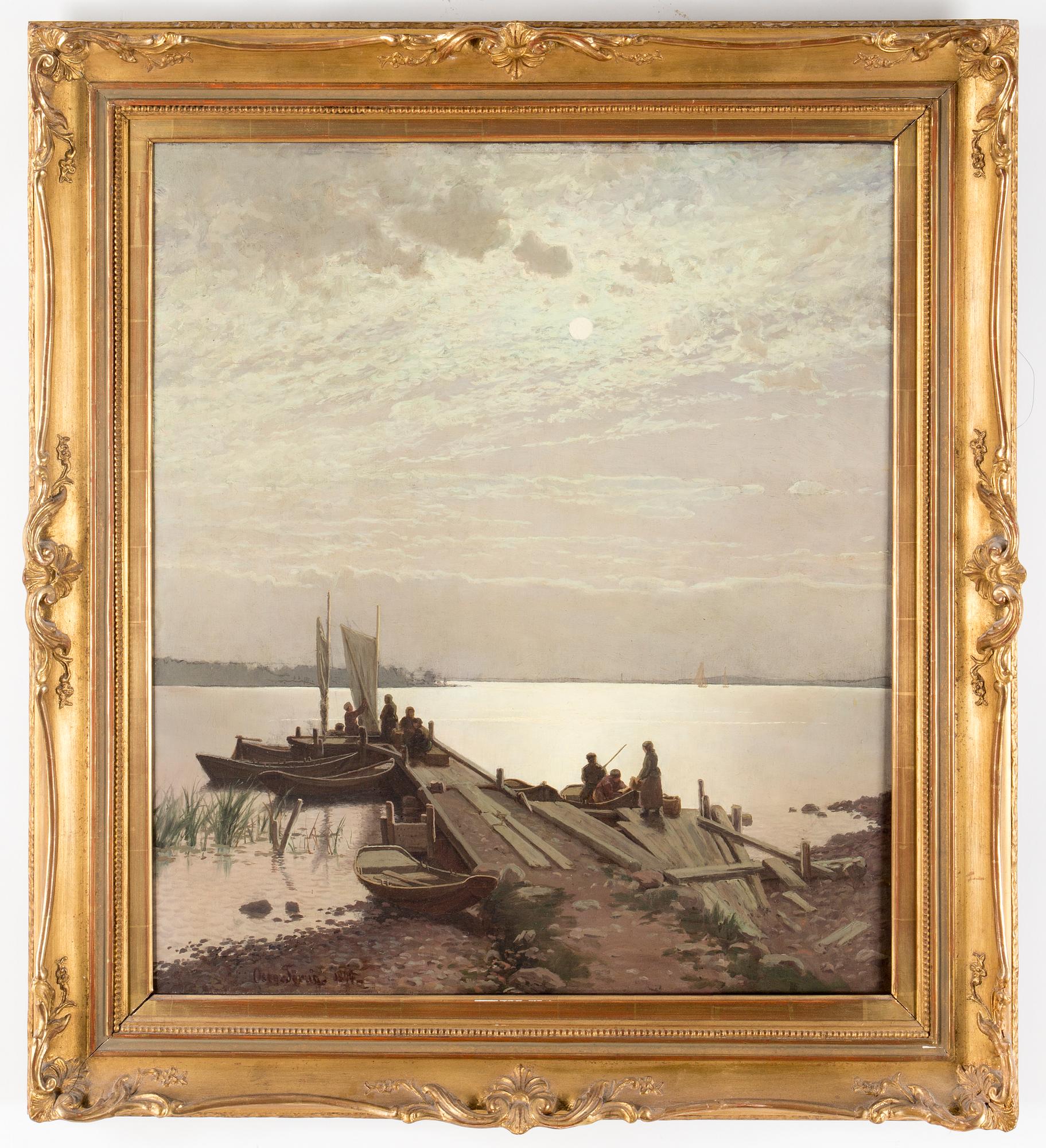 OSCAR TÖRNÅ, oil on canvas, signed and dated.