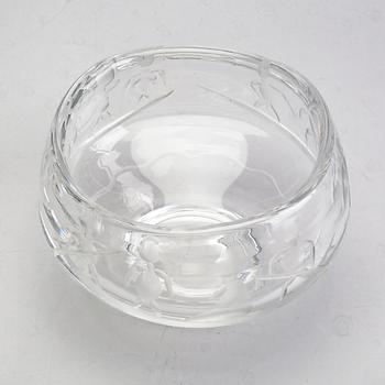 Erik Höglund, a glass bowl from Boda.