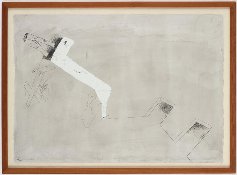 Renato Ranaldi, signed and dated 1986. Ink.