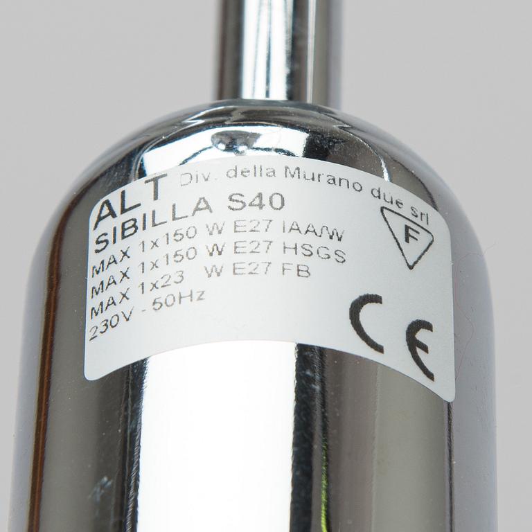 A "Sibilla" pendant light, ALT Luci Alternative, Murano, Italy 2000s.