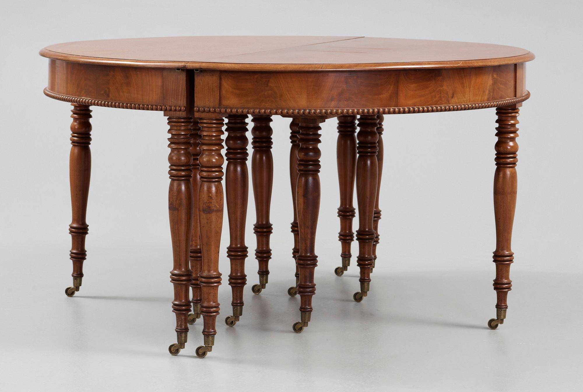 MATBORD. Sverige, 1800-tal. Senempire.