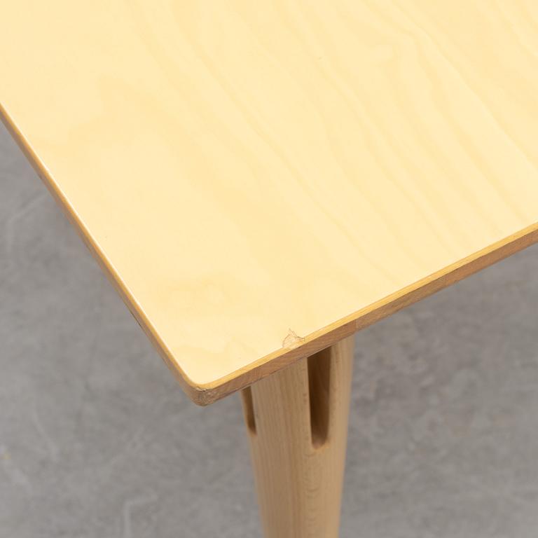 Bruno Mathsson, a birch-veneered dining table from Bruno Mathsson International.