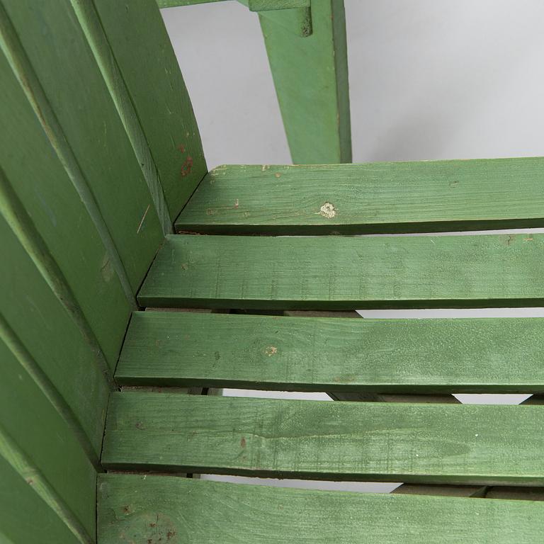 Alvar & Aino Aalto, Four early 1950s 'Aurinko' (Sun-serial) garden chairs, model 910  for O.Y. Huonekalu- ja Rakennustyötehdas A.B.