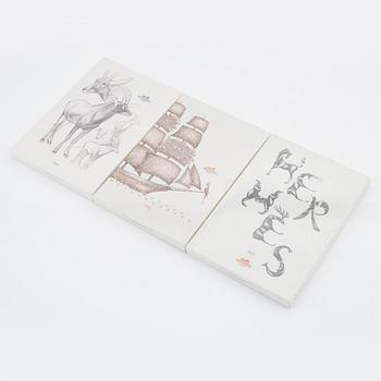 Hermès, 11 'Globe-trotter' agendas.