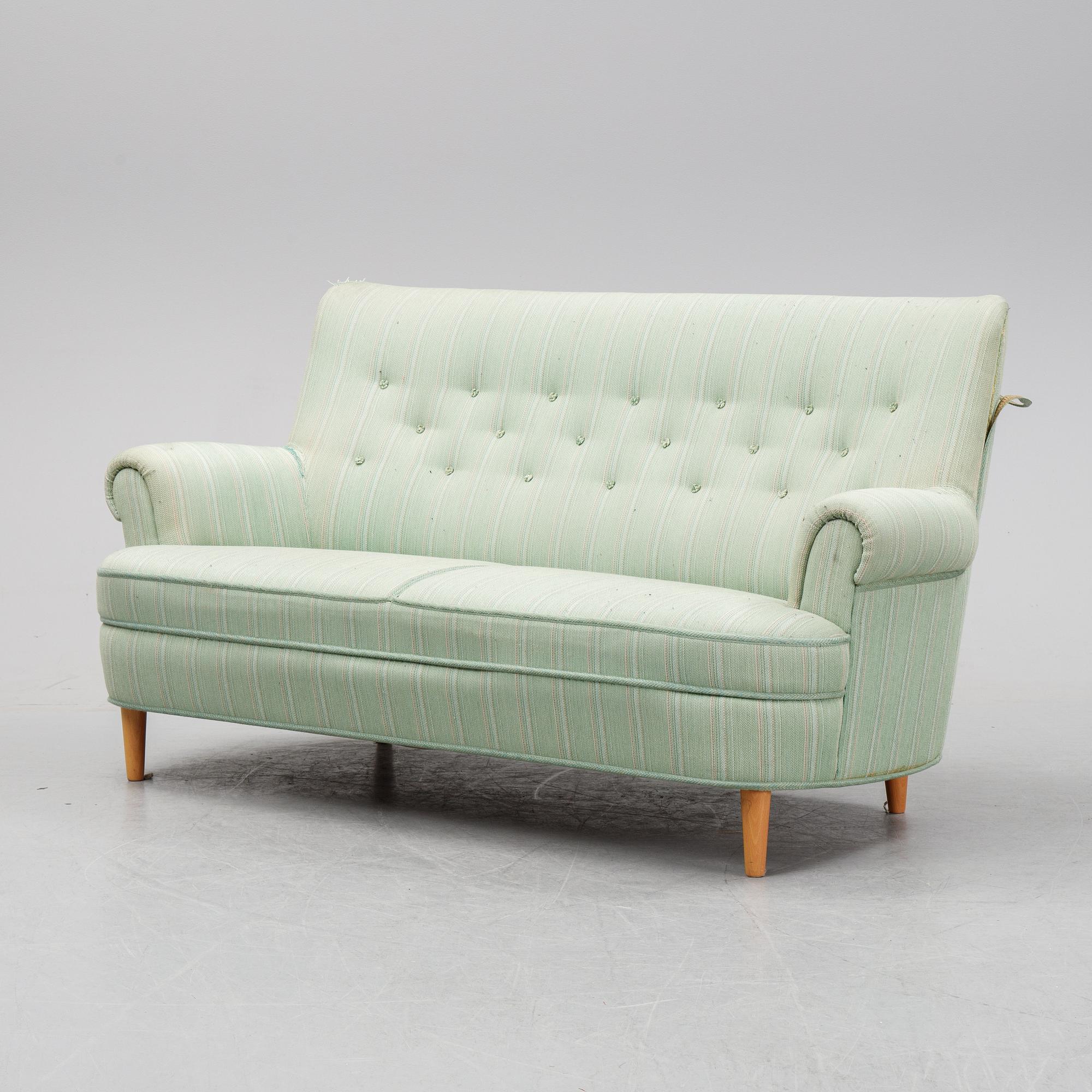 Carl Malmsten, a "Hemmakväll" sofa, second half of the 20th-century.