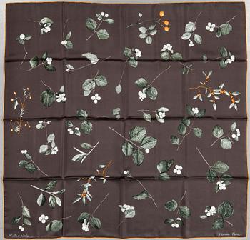 SCARF, "Winter Walk", Leigh P. Cook, Hermès, Paris, 2000-tal.