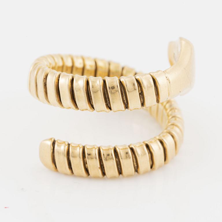 Ring, 18K gold in the form of a serpent.