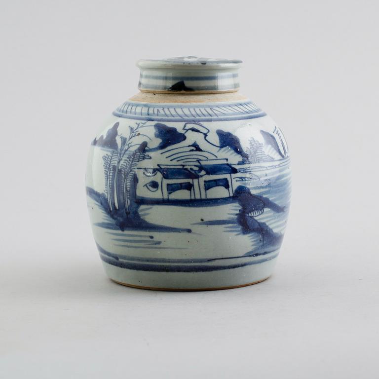 BOJAN MED LOCK, porslin, Kina, 1800-tal.