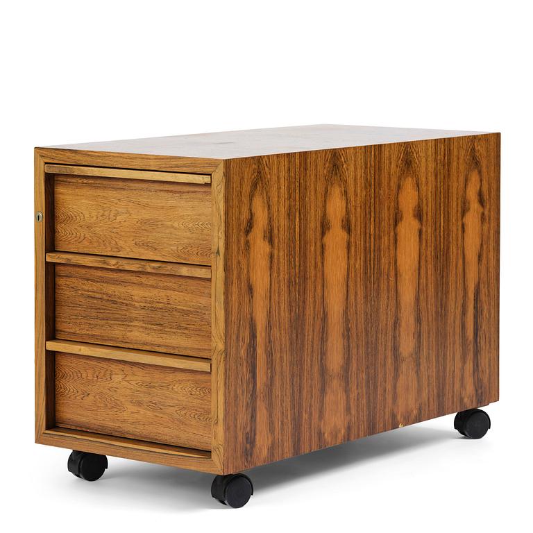 A rosewood office set, Echo, Switzerland, 1970s-80s.