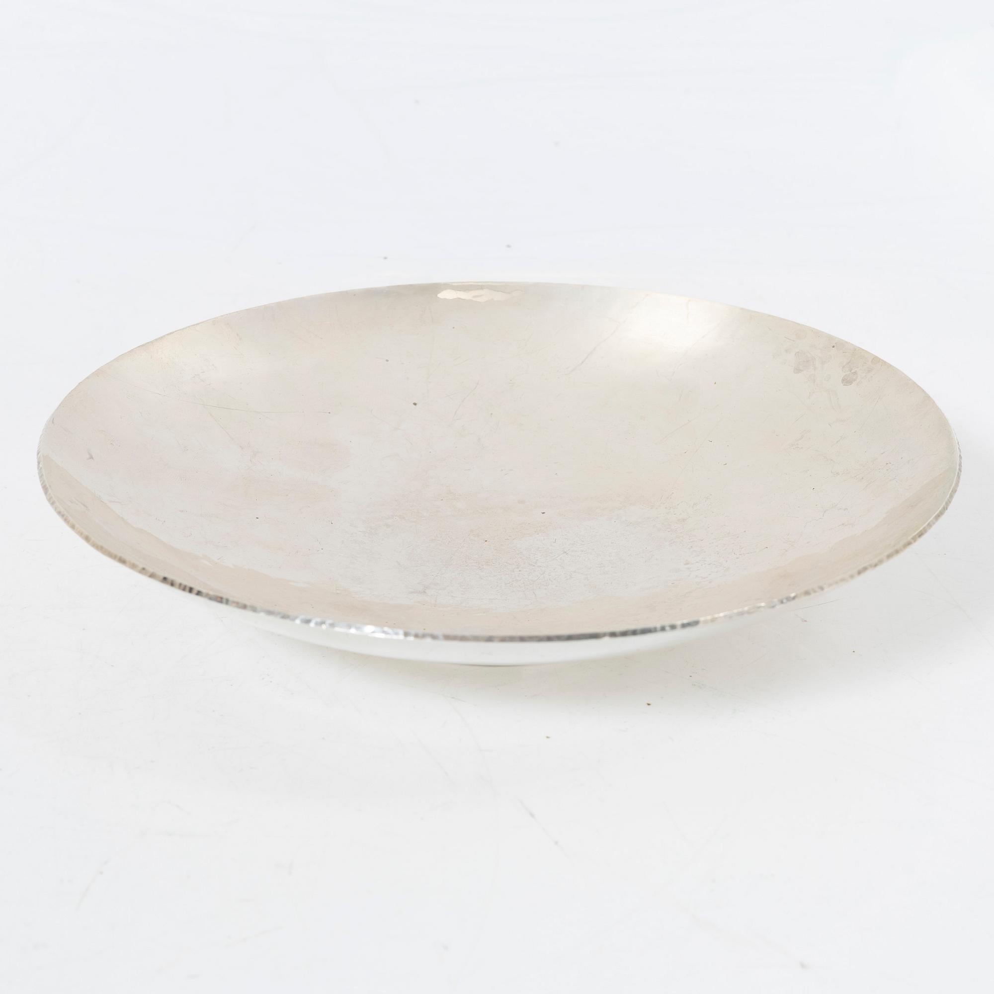 Atelier Borgila, a sterling silver bowl, Stockholm, 1971.