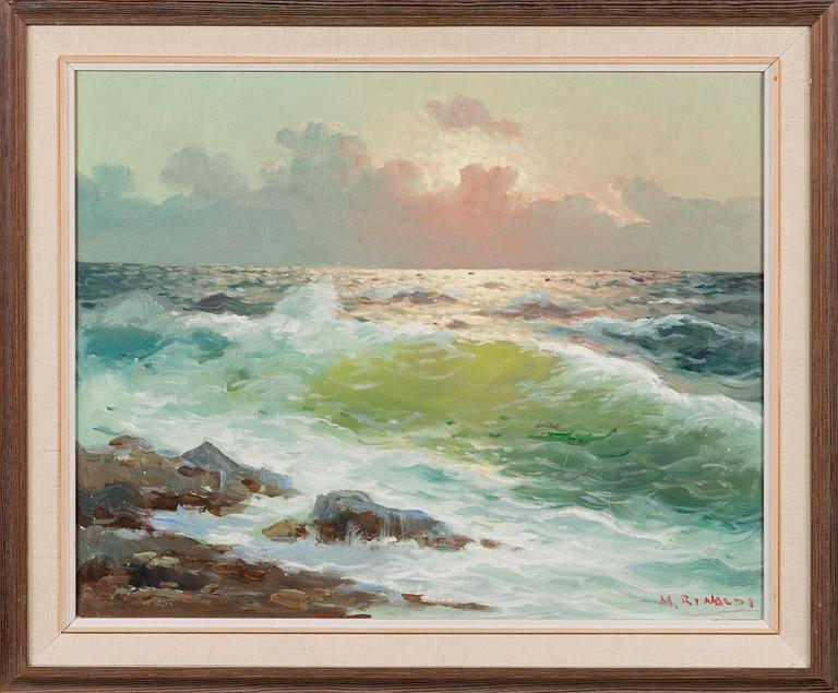 M. RINALDI, oil on canvas, signed.