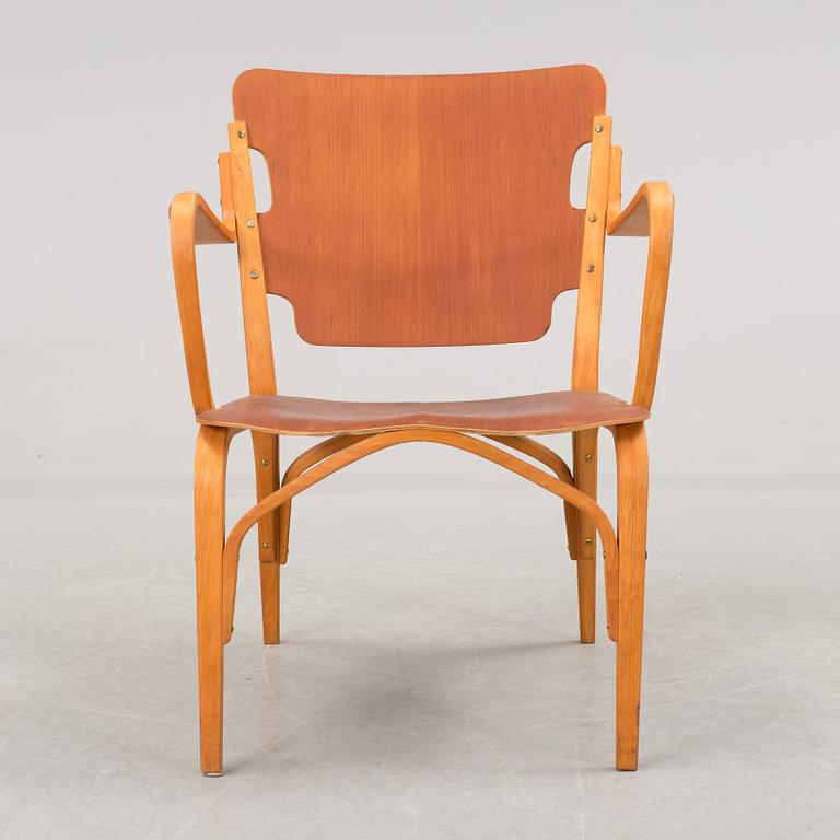 CARL-AXEL ACKING, a rare armchair for Bodafors, Sweden.