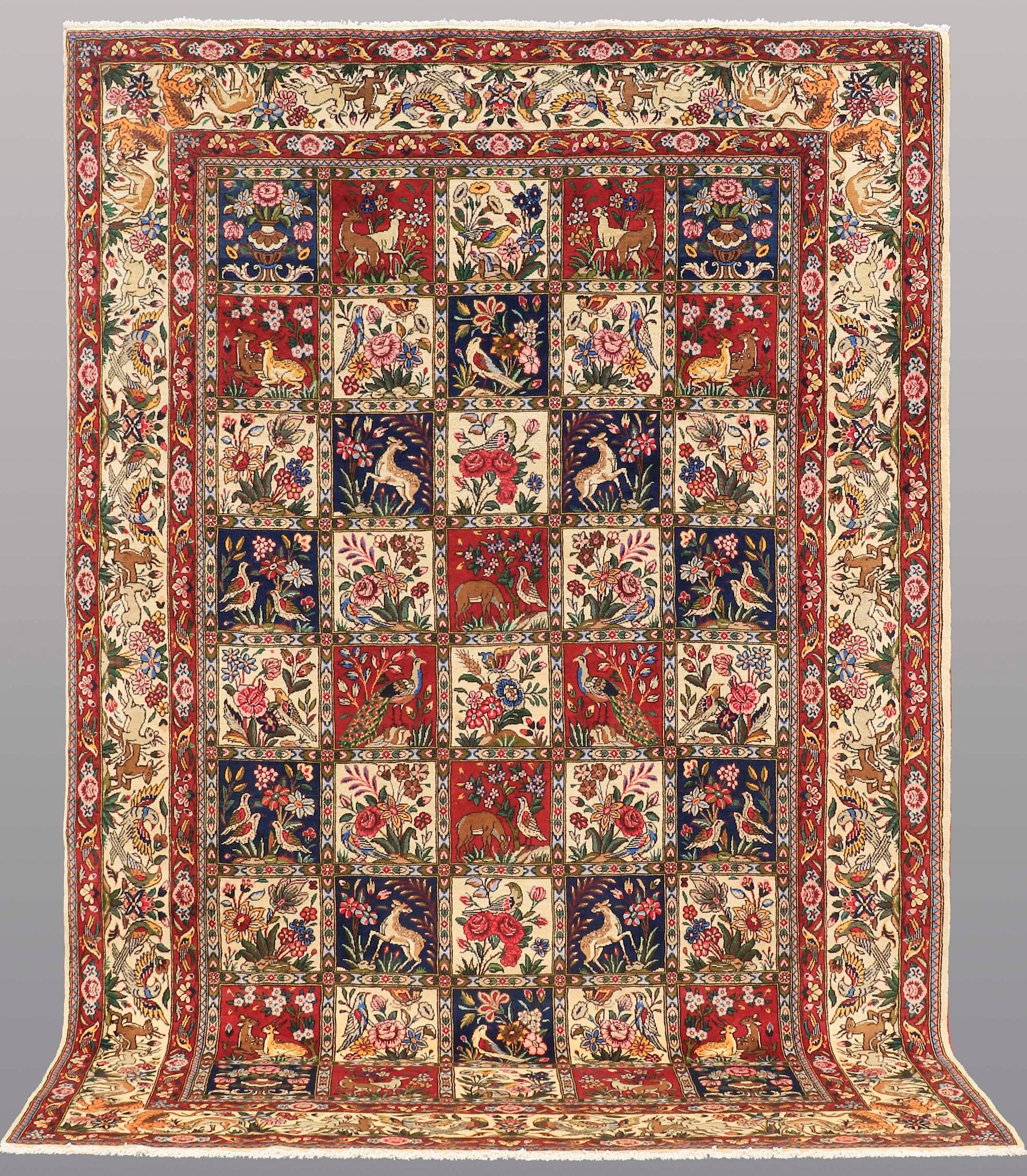 MATTA, Baktiari figural, ca 307 x 204 cm.