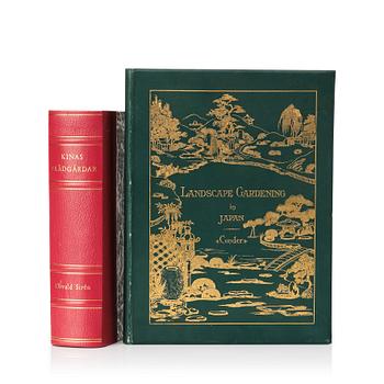 Two books about Chinese and Japanese Gardens.