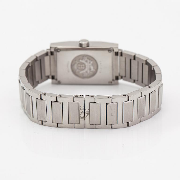 Hermès, wristwatch, 19 x 25 mm.