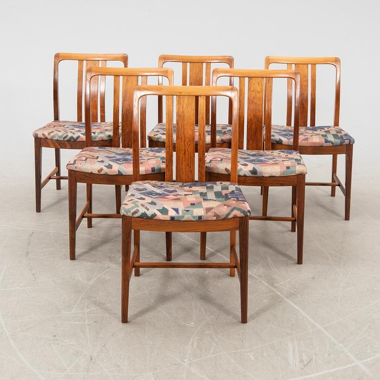 Dining set 7 pieces Lindén Horred 1960/70s.