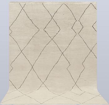 A Moroccan carpet, 293 x 200 cm.