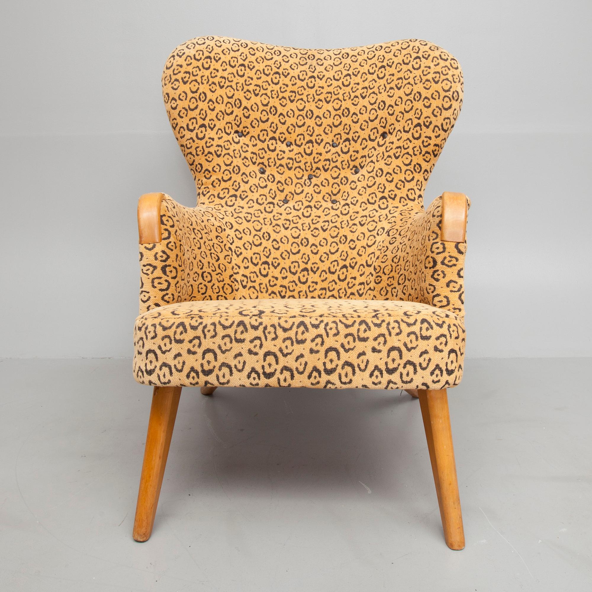 FÅTÖLJ, Carl Gustaf Hiort af Ornäs, 1950-tal.