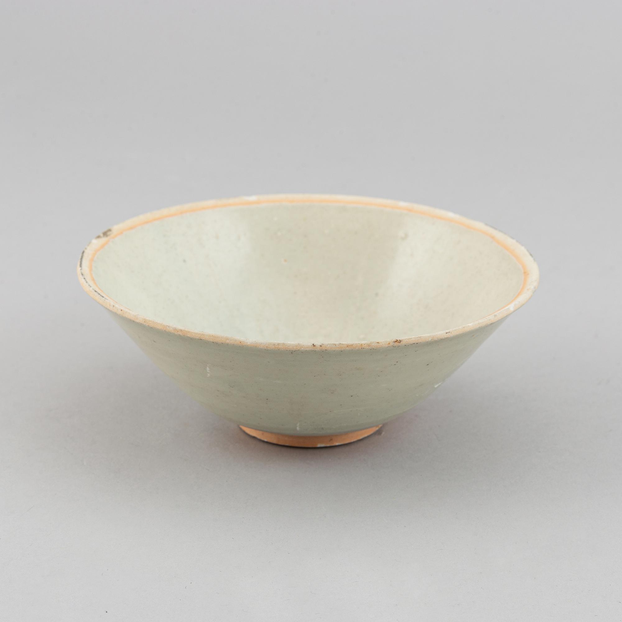 A ceramic bowl, presumably Song dynasty (960-1279).