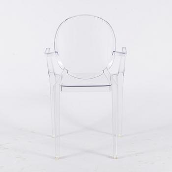 KARMSTOL, "Louis Ghost", Philippe Starck för Kartell.