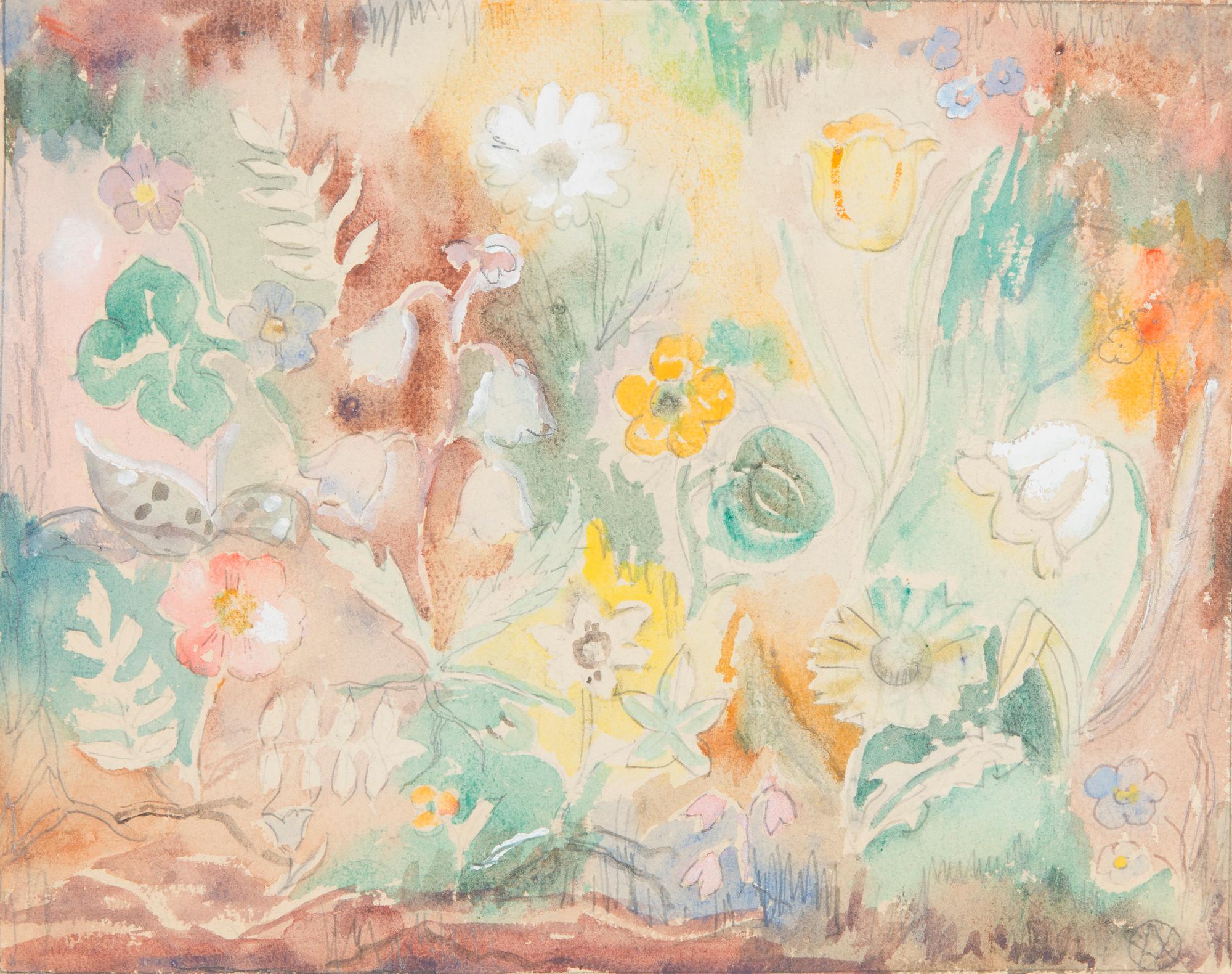 Margareta Ahlstedt-Willandt, "My garden.".