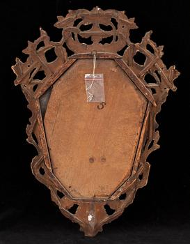 A pair of Italian Rococo 18th century mirrors.