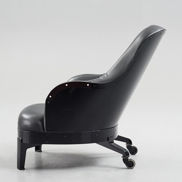 Mats Theselius, a "The Ritz" easy chair for Källemo, Sweden post 1994.