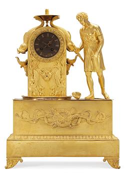 394. BORDSPENDYL. Frankrike, 1800-talets början. Empire.