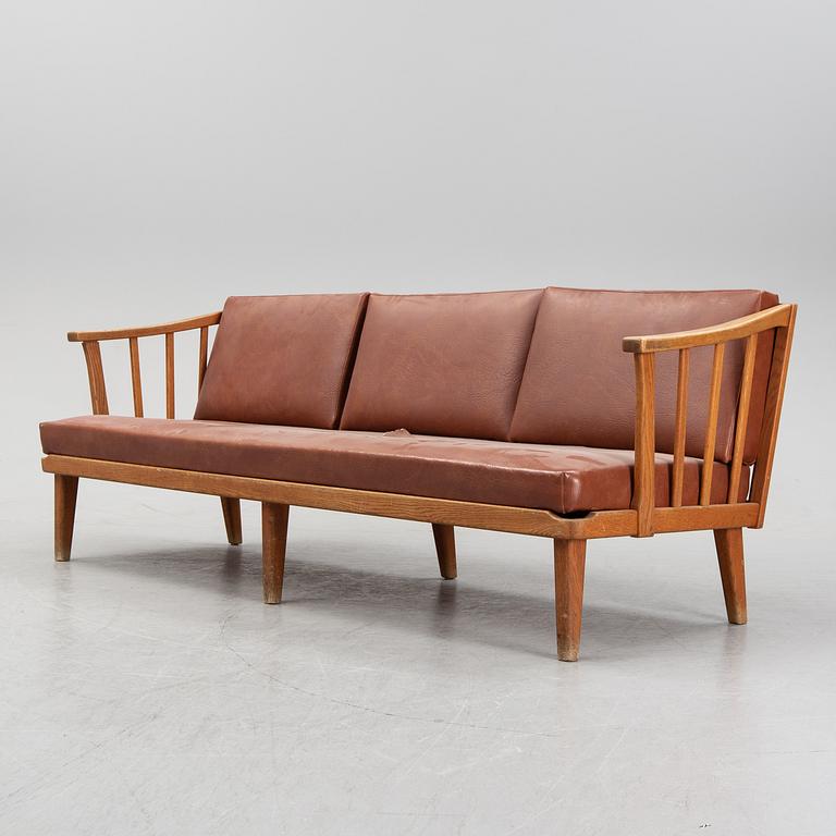 Carl Malmsten, a 'Visingsö' oak sofa.