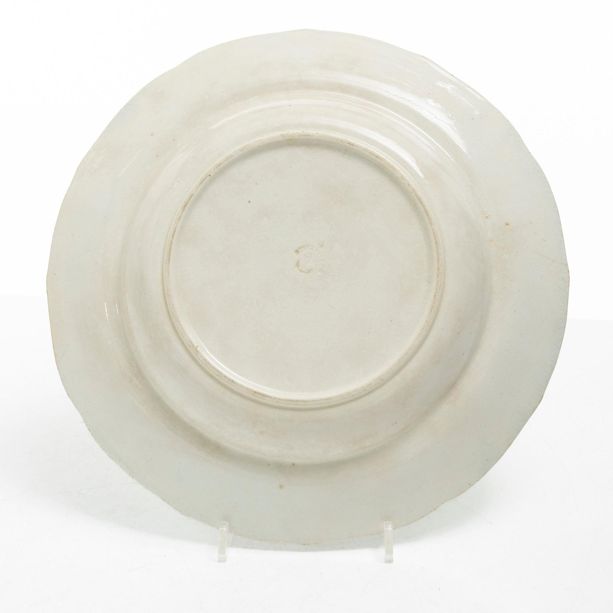 Dinner service, 56 pieces, "Kungliga Djurgården" and "Royal Scenery", Gustavsberg, late 19th century - early 20th century.