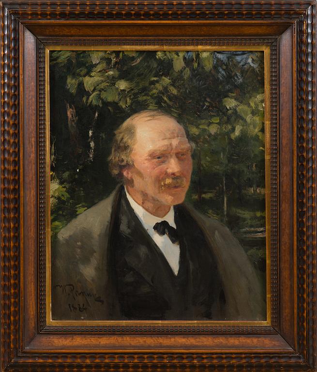 ILJA REPIN, PORTRÄTT AV A.G. BIELOPOLSKIY.