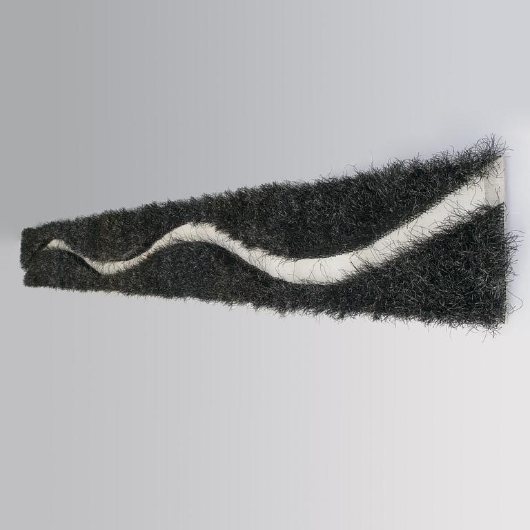Ritva Puotila, konsttextil, "River", signerad Ritva Puotila Woodnotes 2000.