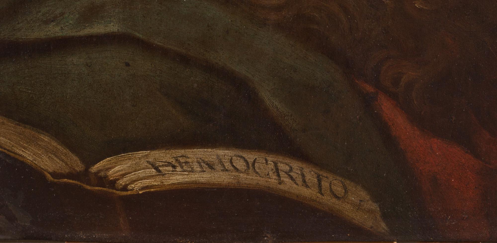 OKÄND KONSTNÄR, olja på kopparplåt. 1700-tal.